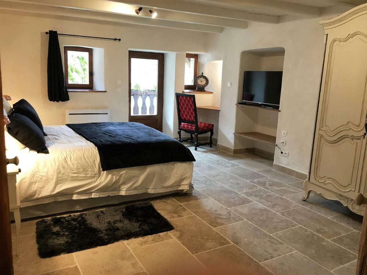 Chambres D'Hotes Des Lodges De La Cascade Yenne 外观 照片