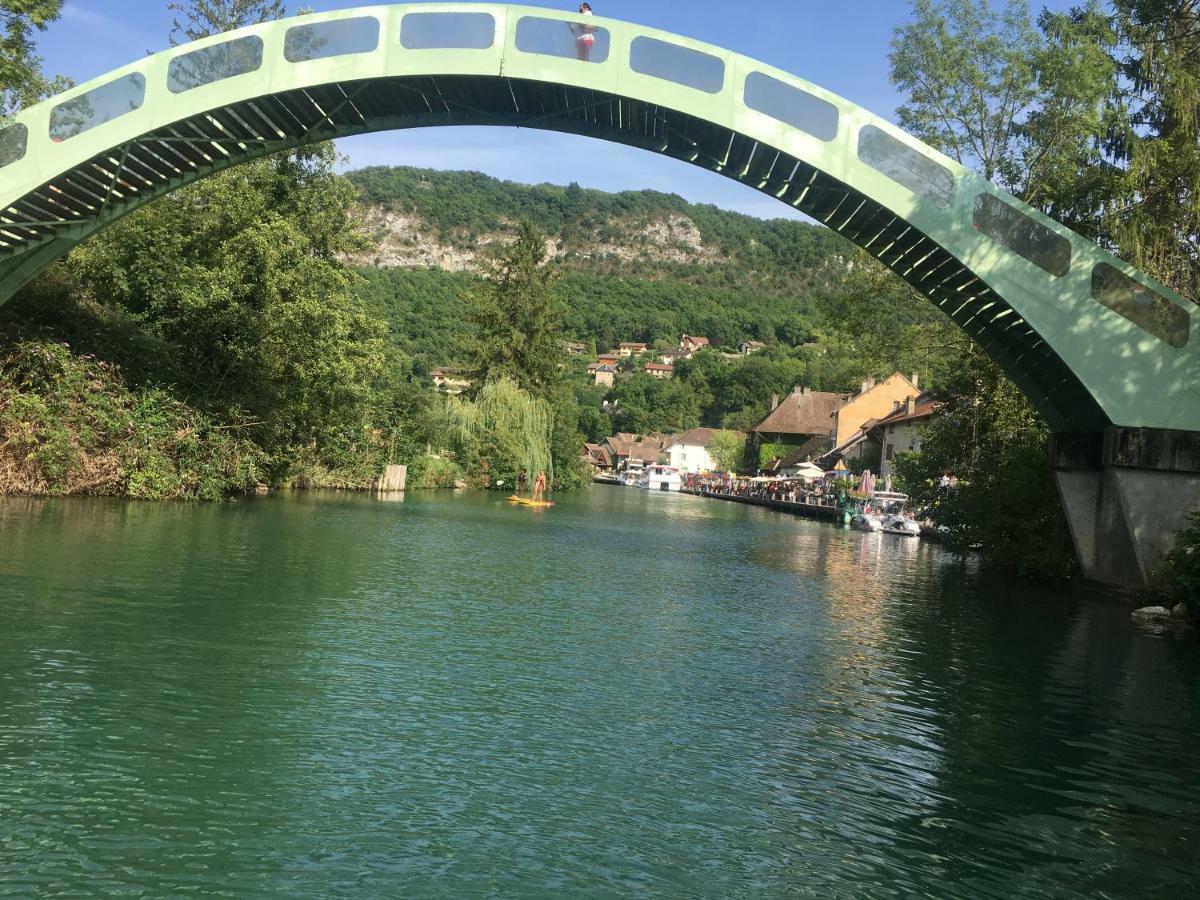 Chambres D'Hotes Des Lodges De La Cascade Yenne 外观 照片