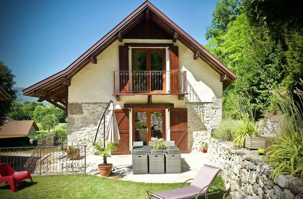 Chambres D'Hotes Des Lodges De La Cascade Yenne 外观 照片