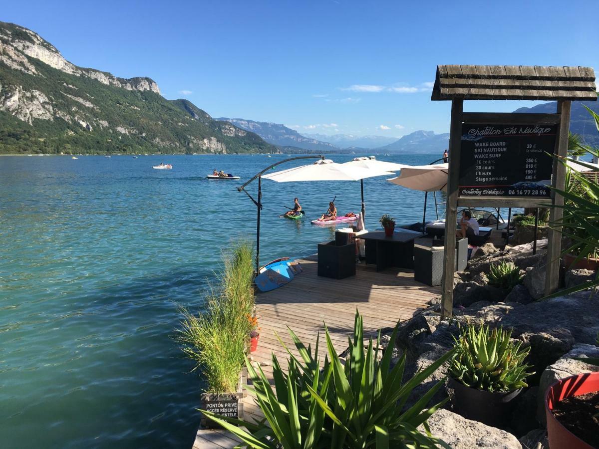 Chambres D'Hotes Des Lodges De La Cascade Yenne 外观 照片